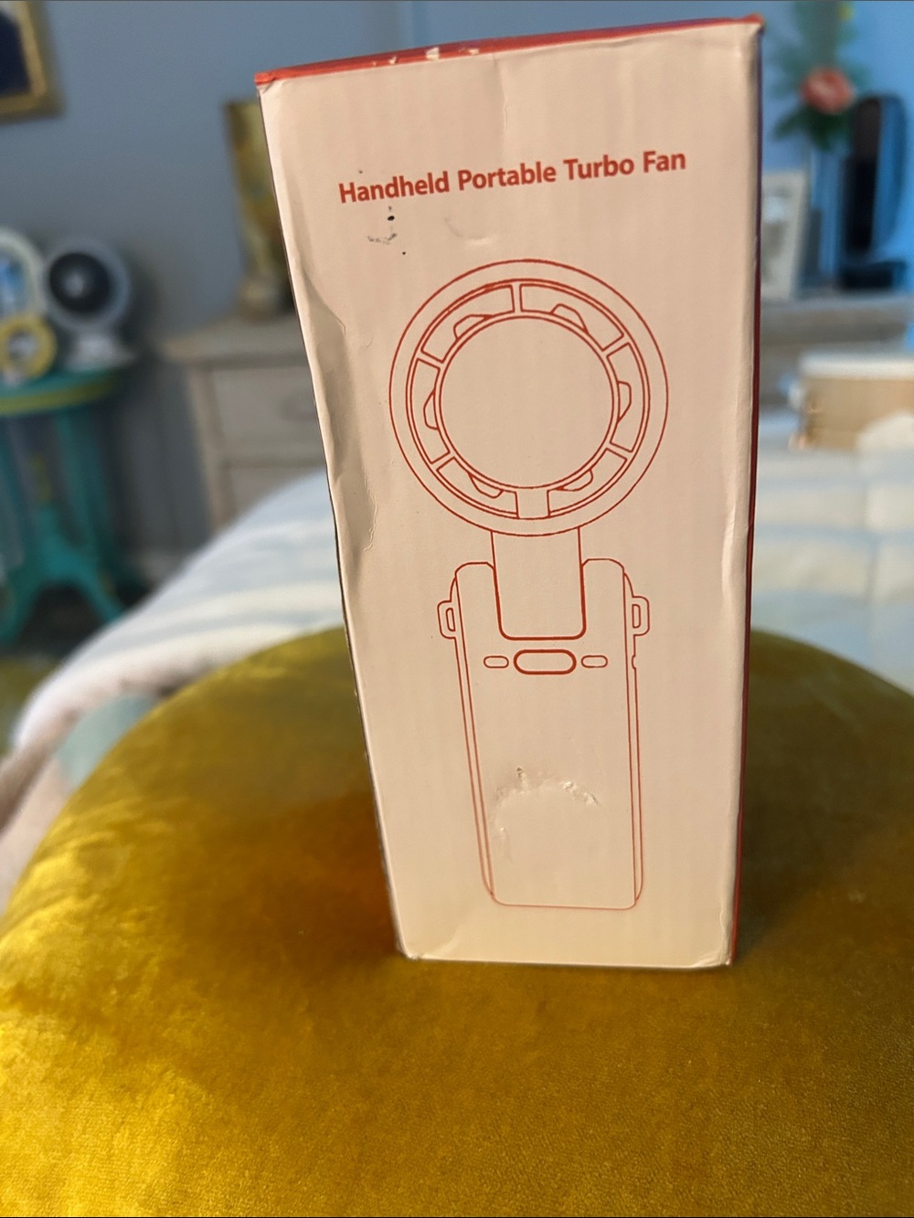 Handheld Portable Turbo Fan -  lows extremely hard
